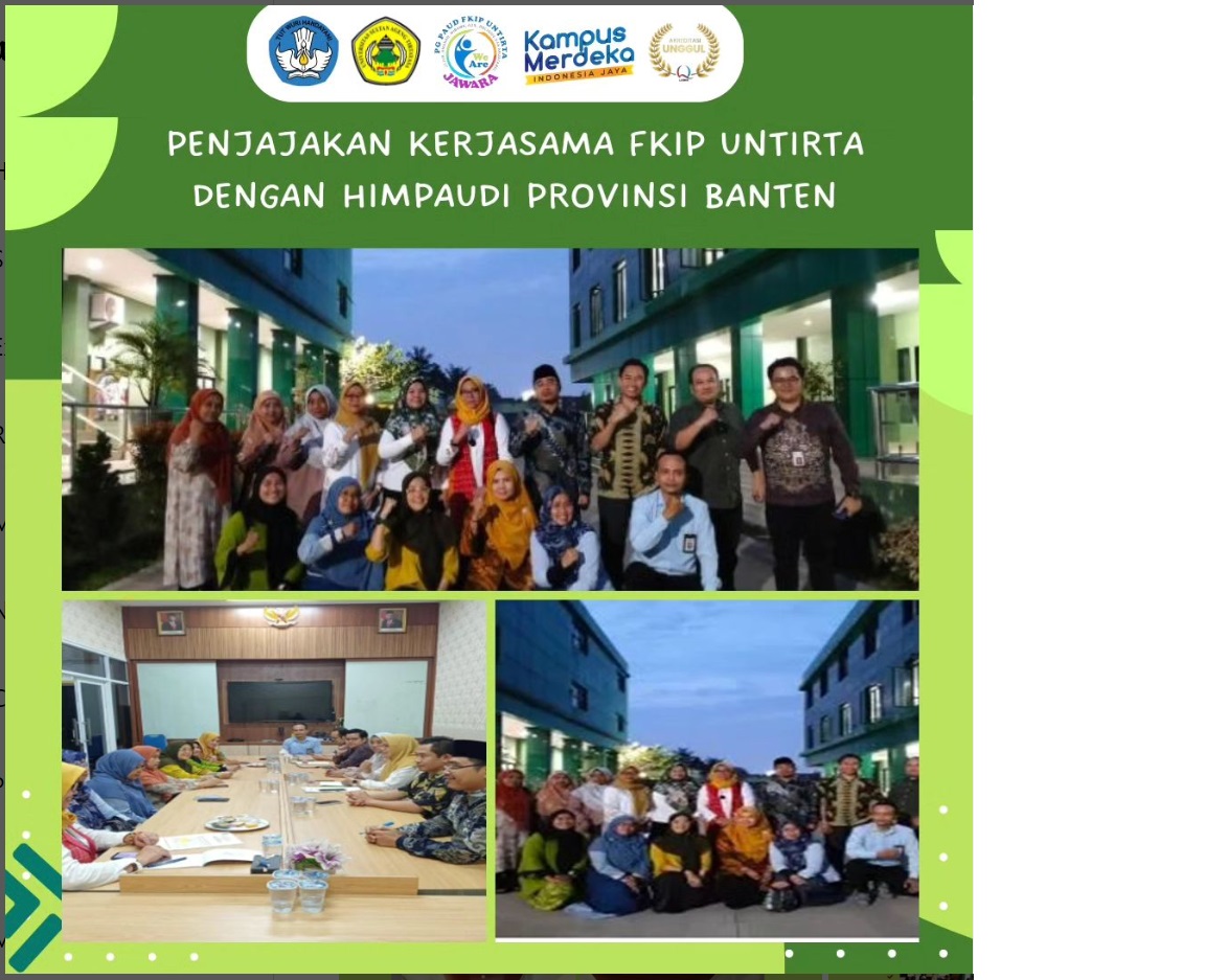 PENJAJAKAN KERJASAMA FKIP UNTIRTA DENGAN HIMPAUDI PROVINSI BANTEN